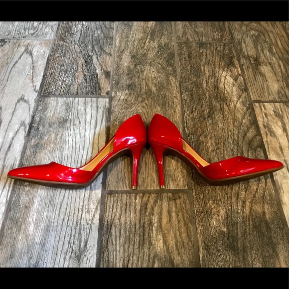 Jessica Simpson red pumps - Picture 5 of 8